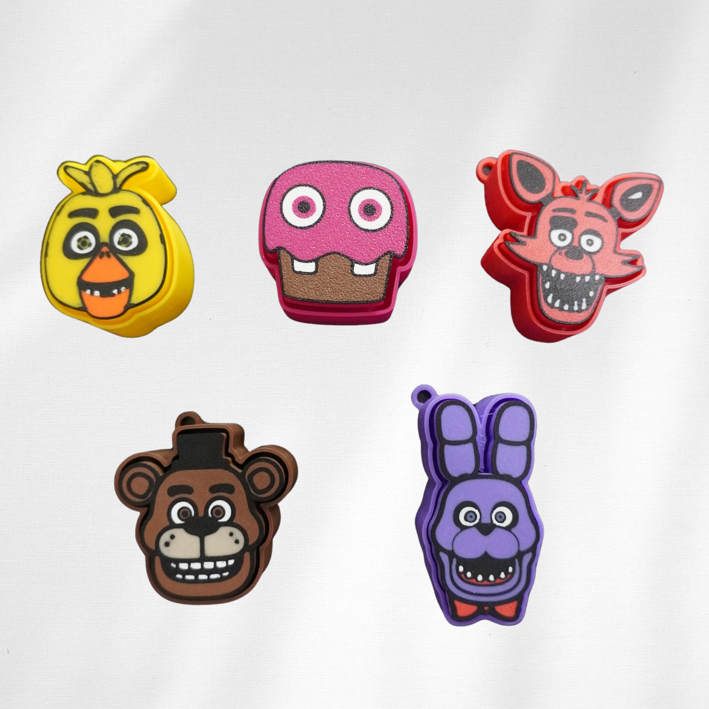 FNAF Clicker Keychain Collection