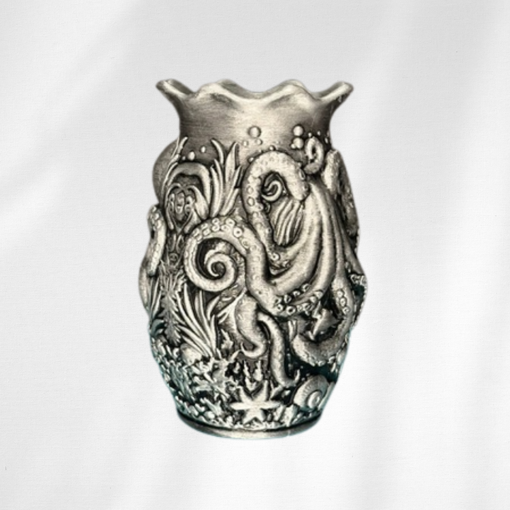Kraken Octopus Vase β 3D Printed & Hand-Painted