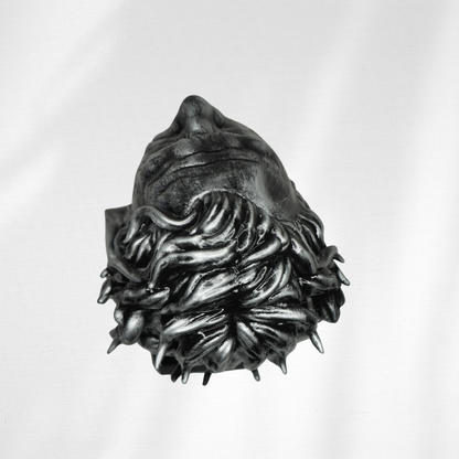 Silver-rubbed (Heath Ledger) Joker Bust