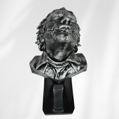 Silver-rubbed (Heath Ledger) Joker Bust