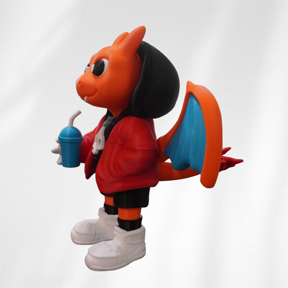 Charizard Hoodie Statue