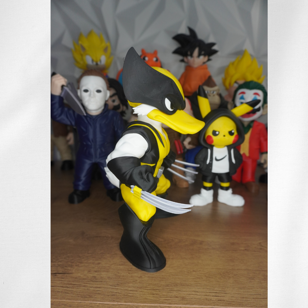 Quackerine 3D Printed Figure