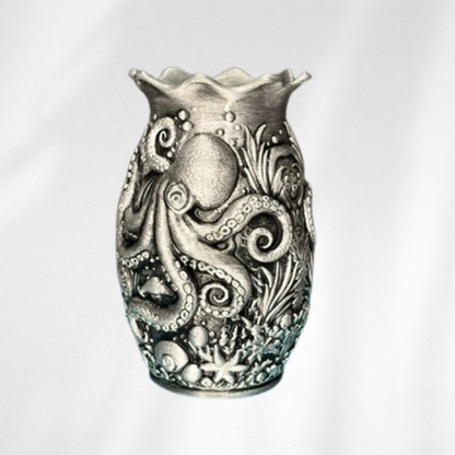 Kraken Octopus Vase – 3D Printed & Hand-Painted