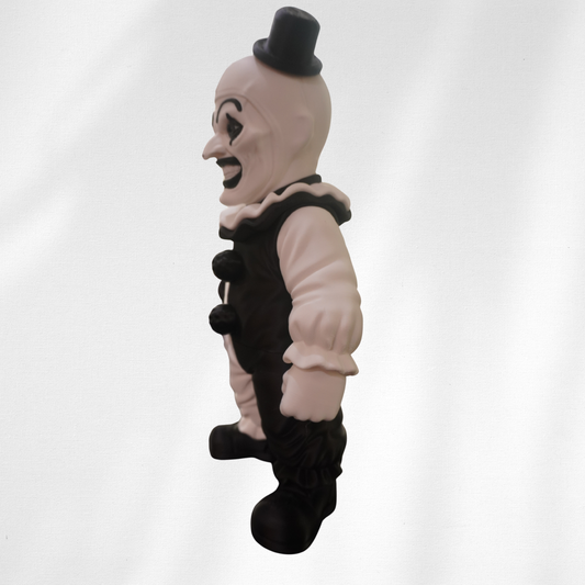 Art the Clown Statue, view 1