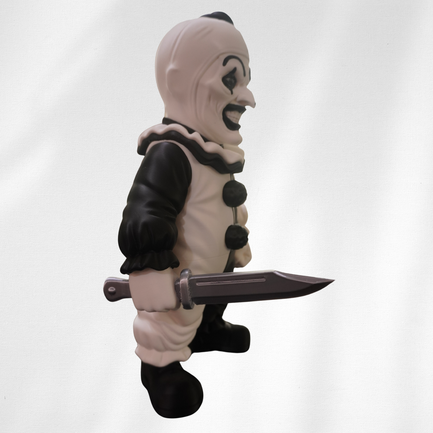 Art the Clown Statue, view 2