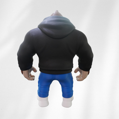 Donkey Kong Streetwear Hoodie Statue, view 2